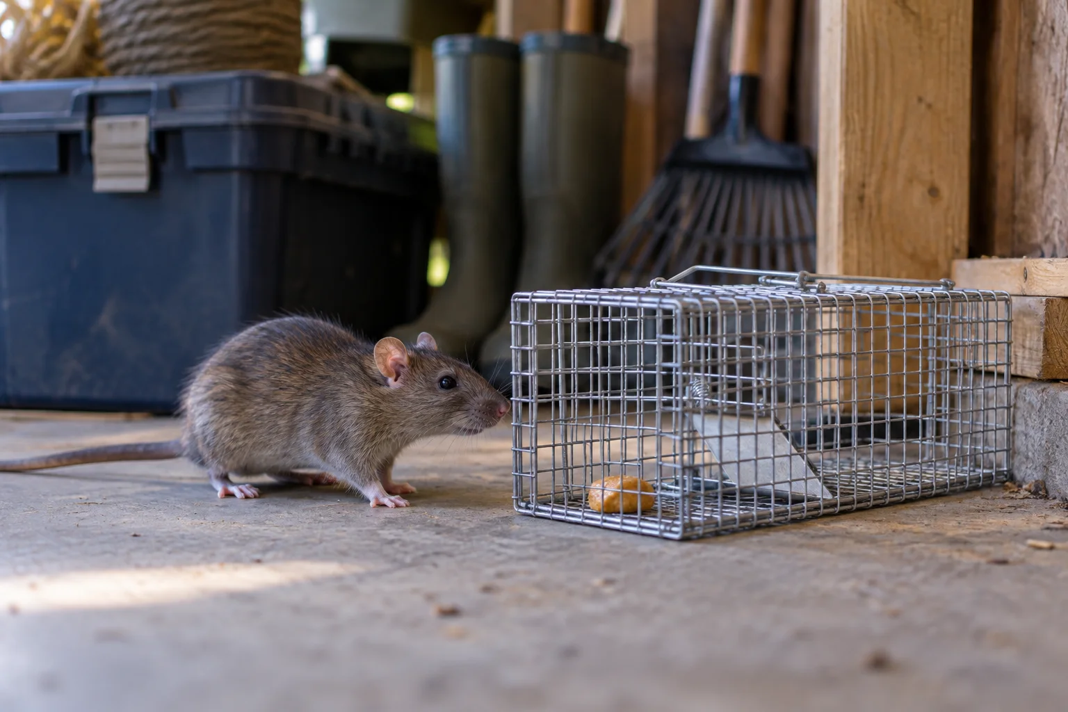 AI-generated illustration for How to Trap a Rat: Placement, Prebaiting, and Follow-Up