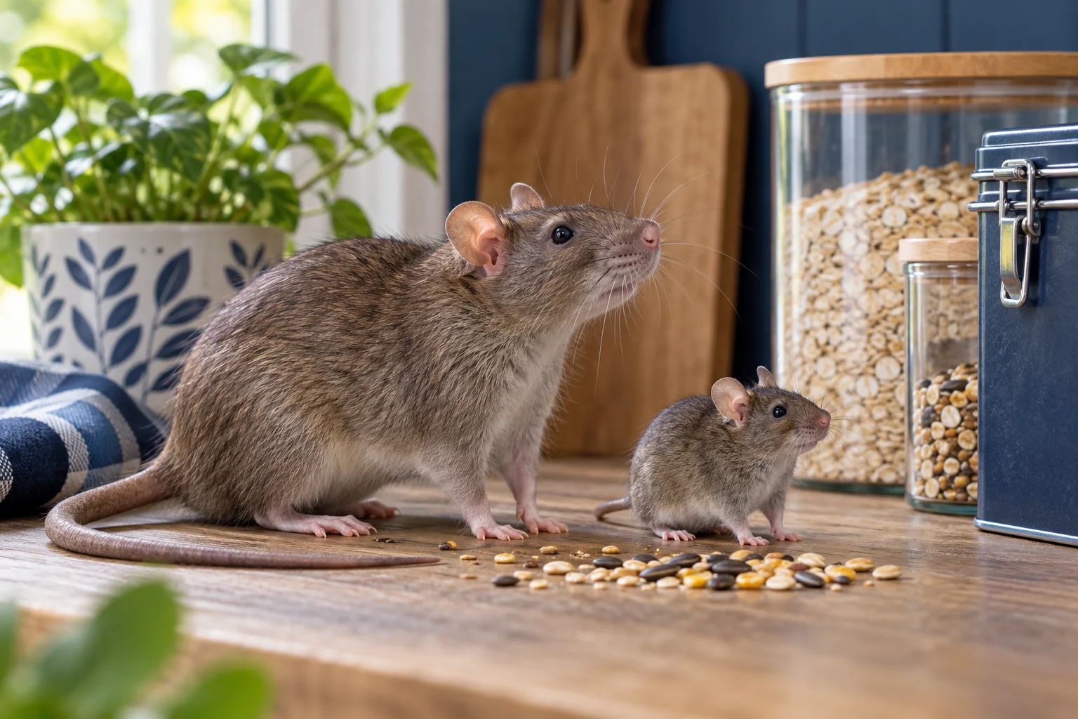 AI-generated illustration for Rats and Mice: How Their Behavior Changes the Control Plan